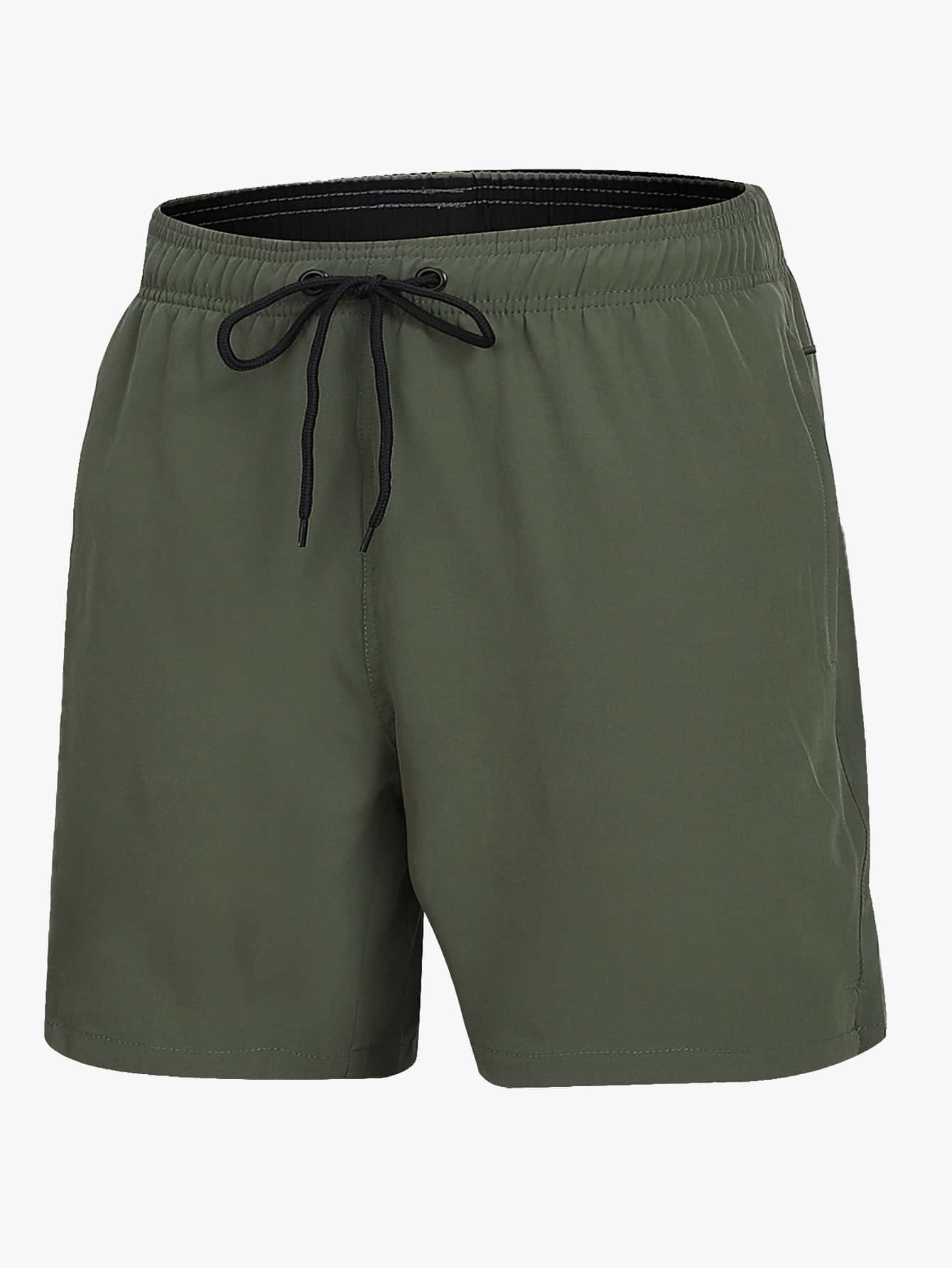 Nowoczesne Męskie Spodenki Kąpielowe Szybkoschnące na Lato