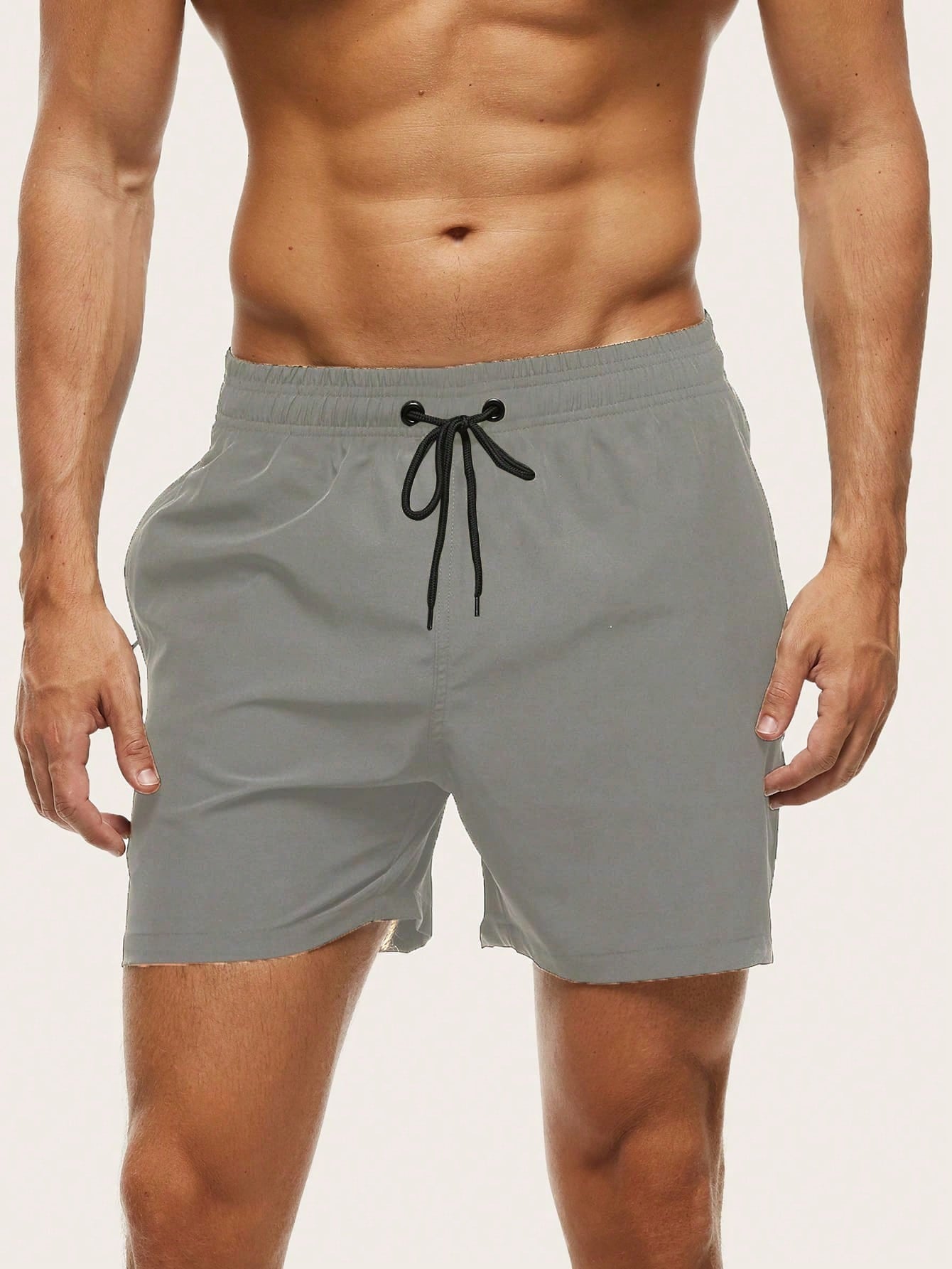 Nowoczesne Męskie Spodenki Kąpielowe Szybkoschnące na Lato